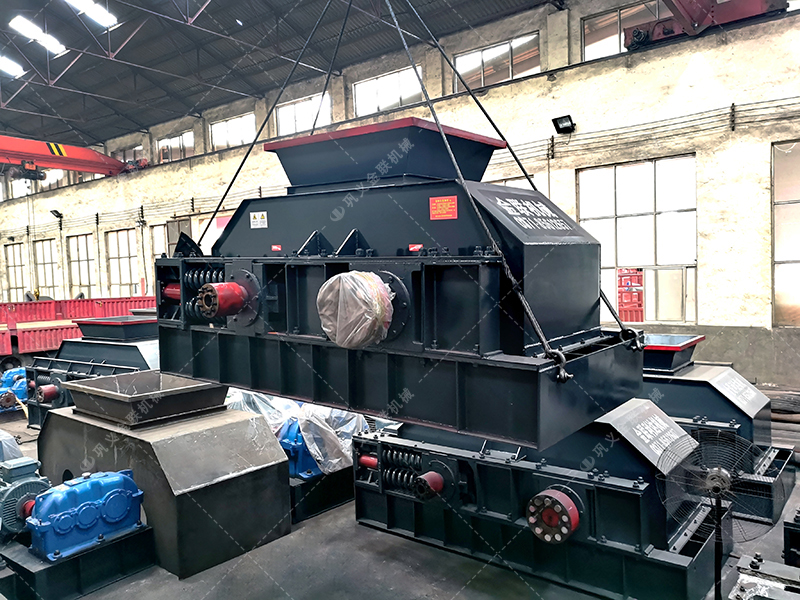 2PG1007中型對輥制砂機(jī)發(fā)貨 發(fā)往江西