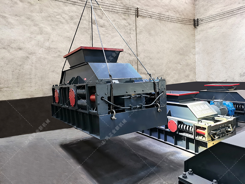 2PG1007中型直連式對(duì)輥破碎機(jī)發(fā)貨 發(fā)往廣東