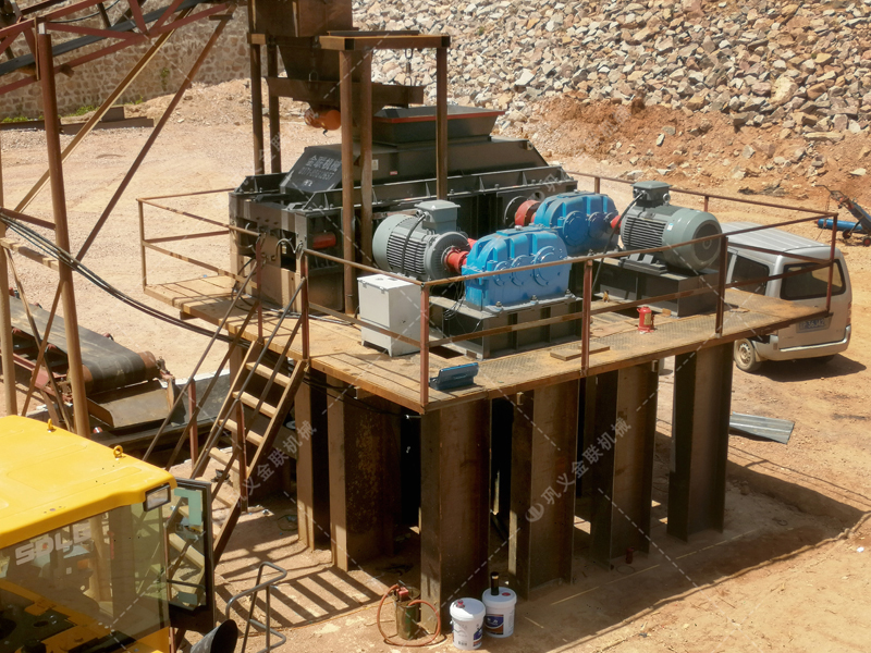 砂場回料、米石制砂為什么要選對輥制砂機？