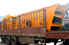 圓振動篩砂機(jī)發(fā)往重慶篩沙