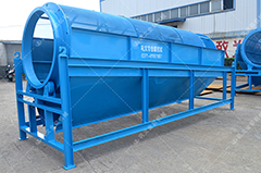 GTS1845重型無軸滾筒篩發(fā)往河南篩煤